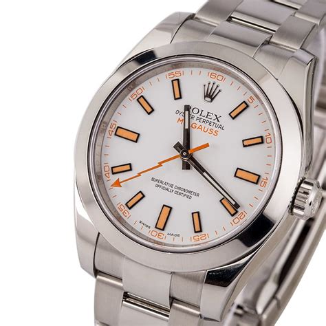 rolex 116400gv|Rolex milgauss 116400 white.